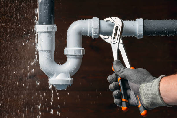 Professional Drain Cleaning technician working in Galena, IL
